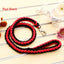 130cm L/XL Super Strong Coarse Nylon Dog Leash Army Green Canvas Double Row Adjustable Dog Collar For Medium Large Dogs