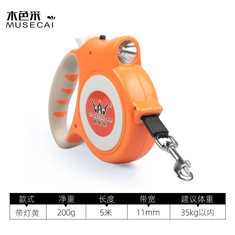 Dog Leash Large Small Medium Dog Leash Golden Hair Teddy Walk Cat Dog Mi Automatic Retractable Rope Small Animal Supplies