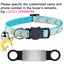 Customized Cute Glow Cat Collar Free Engraved Puppy Kitten Anti-lost Pet ID Nameplate Necklace With Bell & Moon Ornament