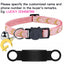 Customized Cute Glow Cat Collar Free Engraved Puppy Kitten Anti-lost Pet ID Nameplate Necklace With Bell & Moon Ornament