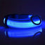 Nylon LED Night Safety Flashing Glow In The Dark Dog Leash Dogs Luminous Fluorescent Pet Dog Collar