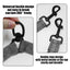 Dog Leash, Double-headed Dog Rope, Shock-absorbing Elastic Rope, Explosion-proof Dog Chain, Dog Walking Rope, Pet Supplies
