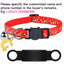 Customized Cute Glow Cat Collar Free Engraved Puppy Kitten Anti-lost Pet ID Nameplate Necklace With Bell & Moon Ornament