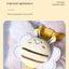 Cat Harness Leash Collar Set Adjustable Cartoon Bee Double Layer Dog Harness for Small Medium Pet Collar Leash Outdoor Walking