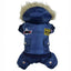 Air Force Inspired Four-Legged Pet Suit - Stylish Autumn And Winter Coats For Dogs