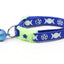 Witch's Familiar on Royal Blue Cat Collar