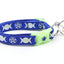 Witch's Familiar on Royal Blue Cat Collar