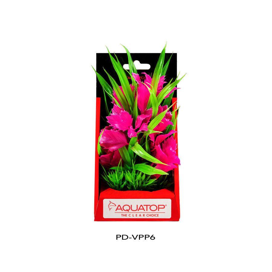 Aquatop Vibrant Passion Pink Plant 6in